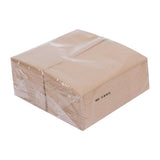Fiesta Recyclable Recycled Dinner Napkin Kraft 40x40cm 2ply 1/8 Fold (2000 Pack)