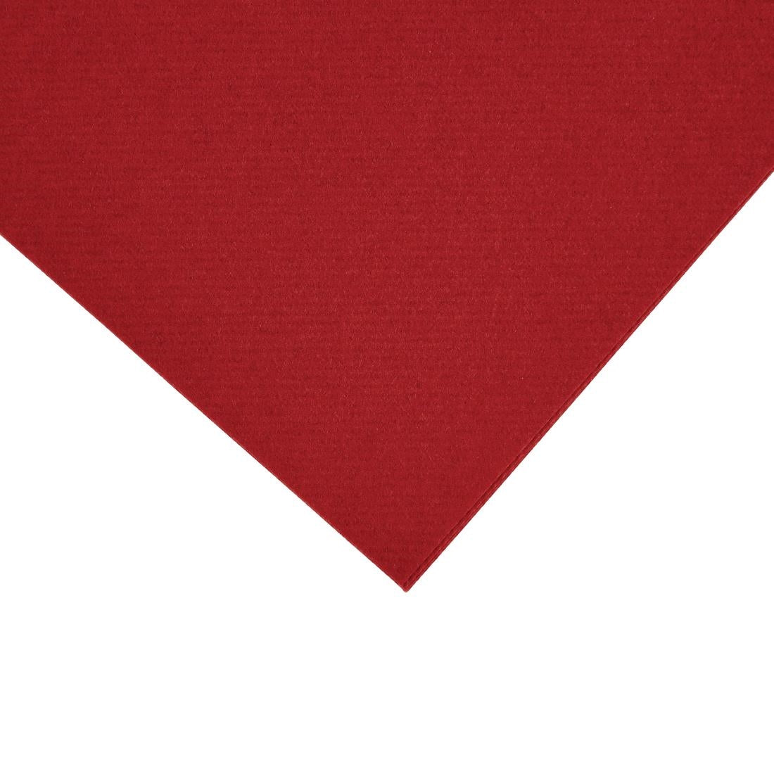 Fiesta Recyclable Premium Tablin Dinner Napkin Bordeaux 40x40cm Airlaid 1/4 Fold (500 Pack)