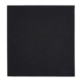Fiesta Recyclable Premium Tablin Dinner Napkin Black 40x40cm Airlaid 1/4 Fold (500 Pack)