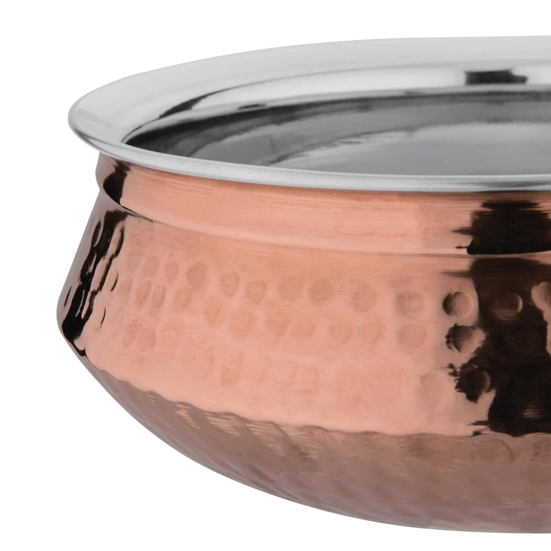 Olympia Large Handi Serving Dish Copper 1.5Ltr
