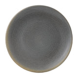 Dudson Evo Granite Coupe Plates Grey 228mm (6 Pack)