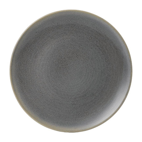 Dudson Evo Granite Coupe Plates Grey 295mm (6 Pack)
