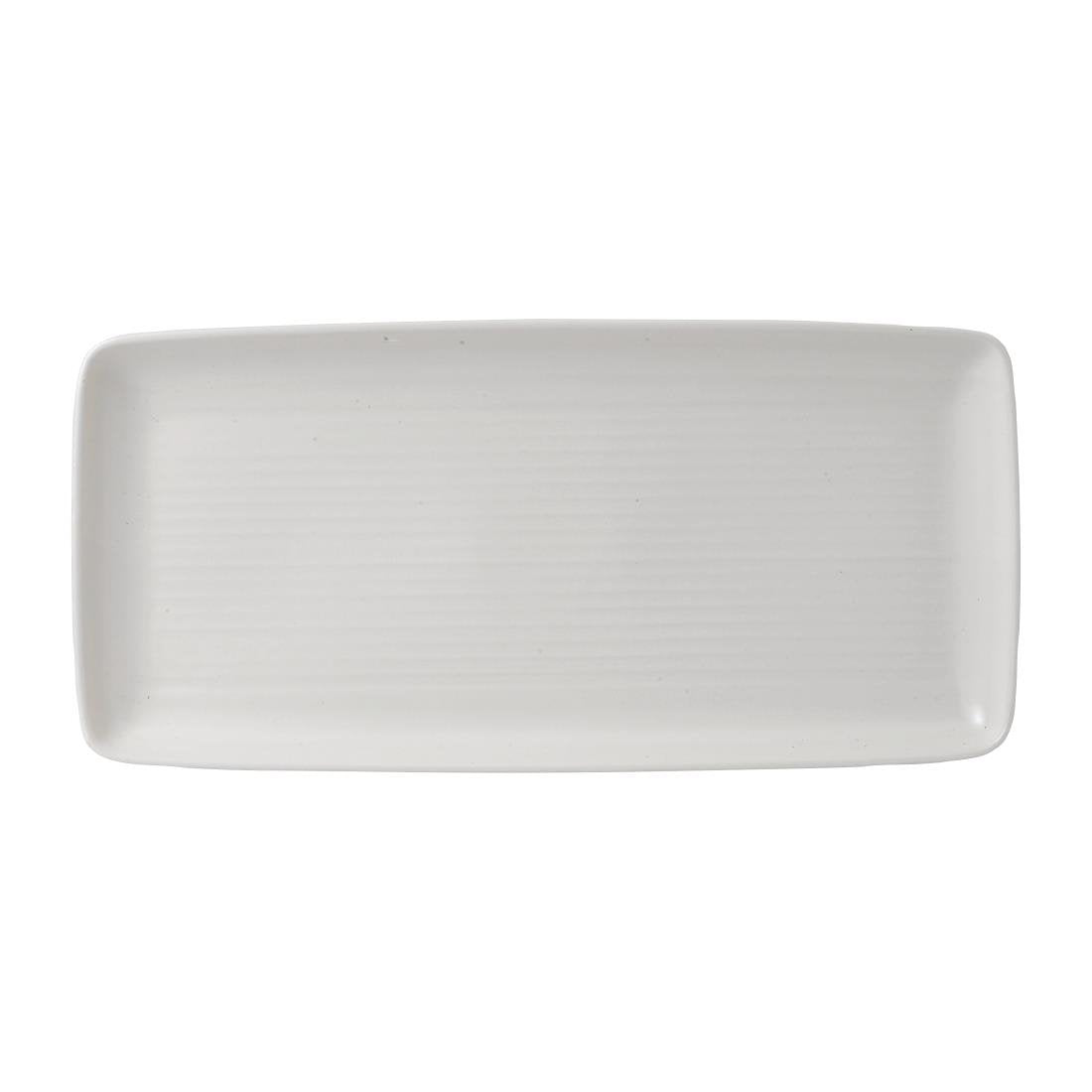 Dudson Evo Pearl Rectangular Trays 272x125mm (6 Pack)