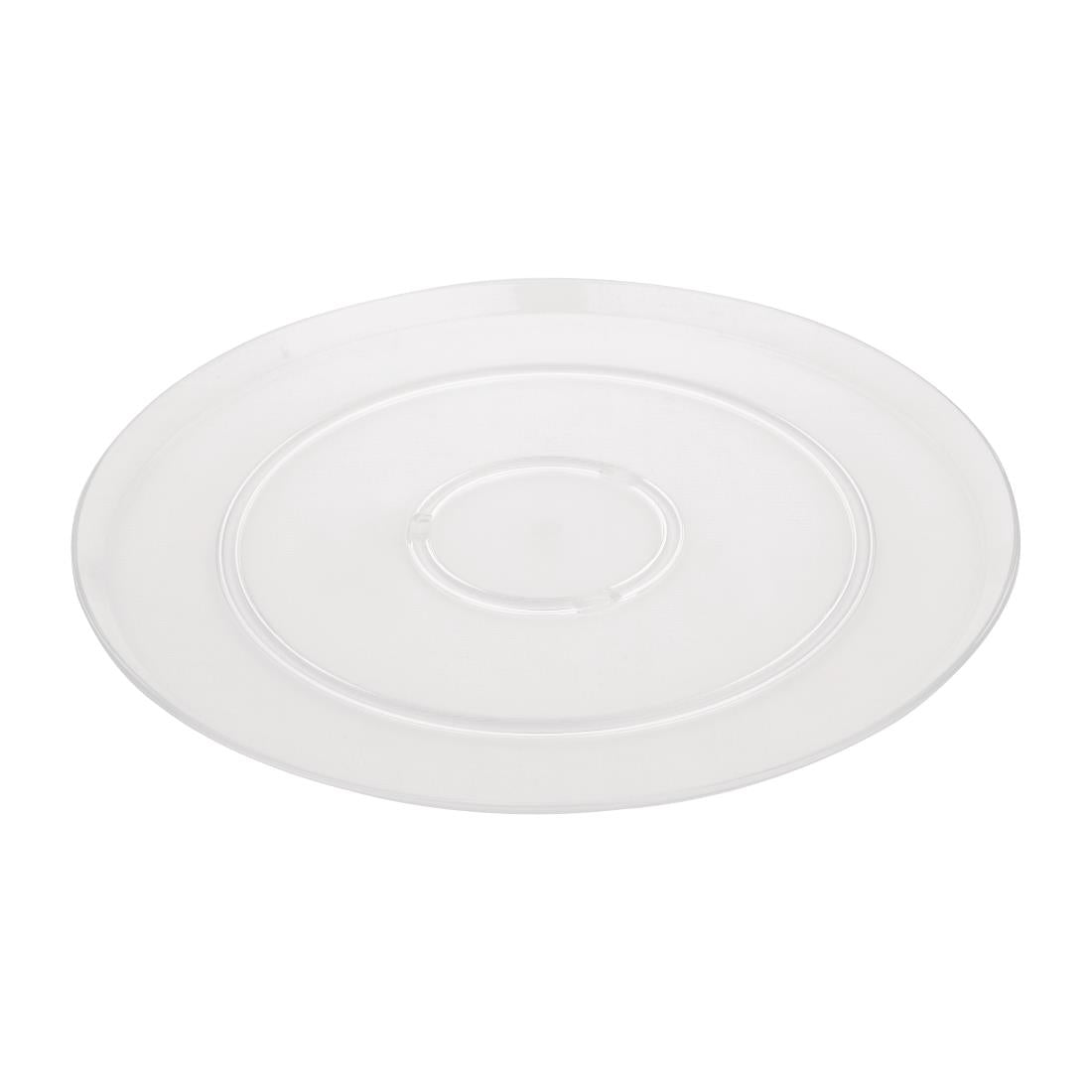 Olympia Kristallon Polycarbonate Display Plate Clear 345(Ø)mm