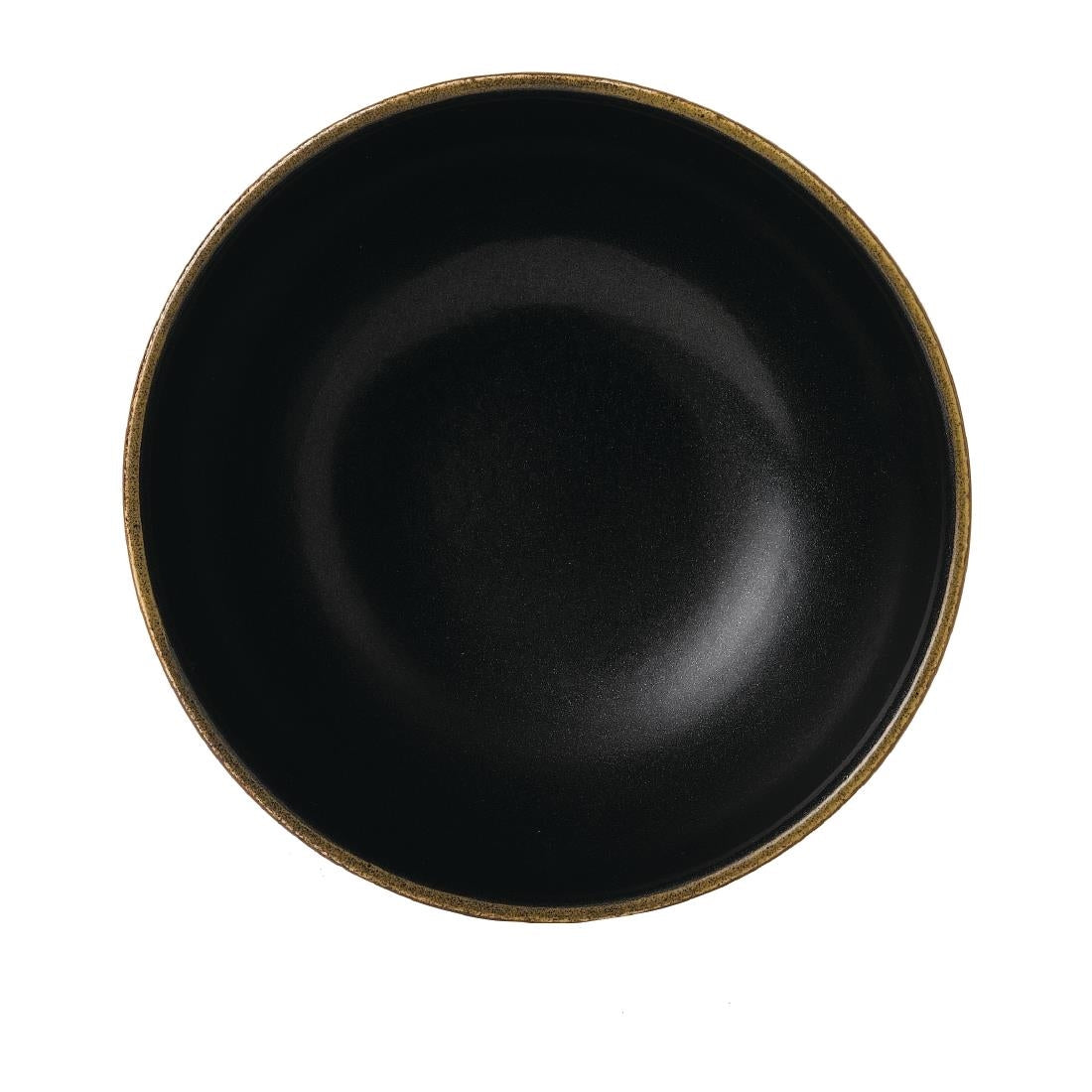 Churchill Super Vitrified Nourish Siena Brown Deep Bowls 155mm (6 Pack)