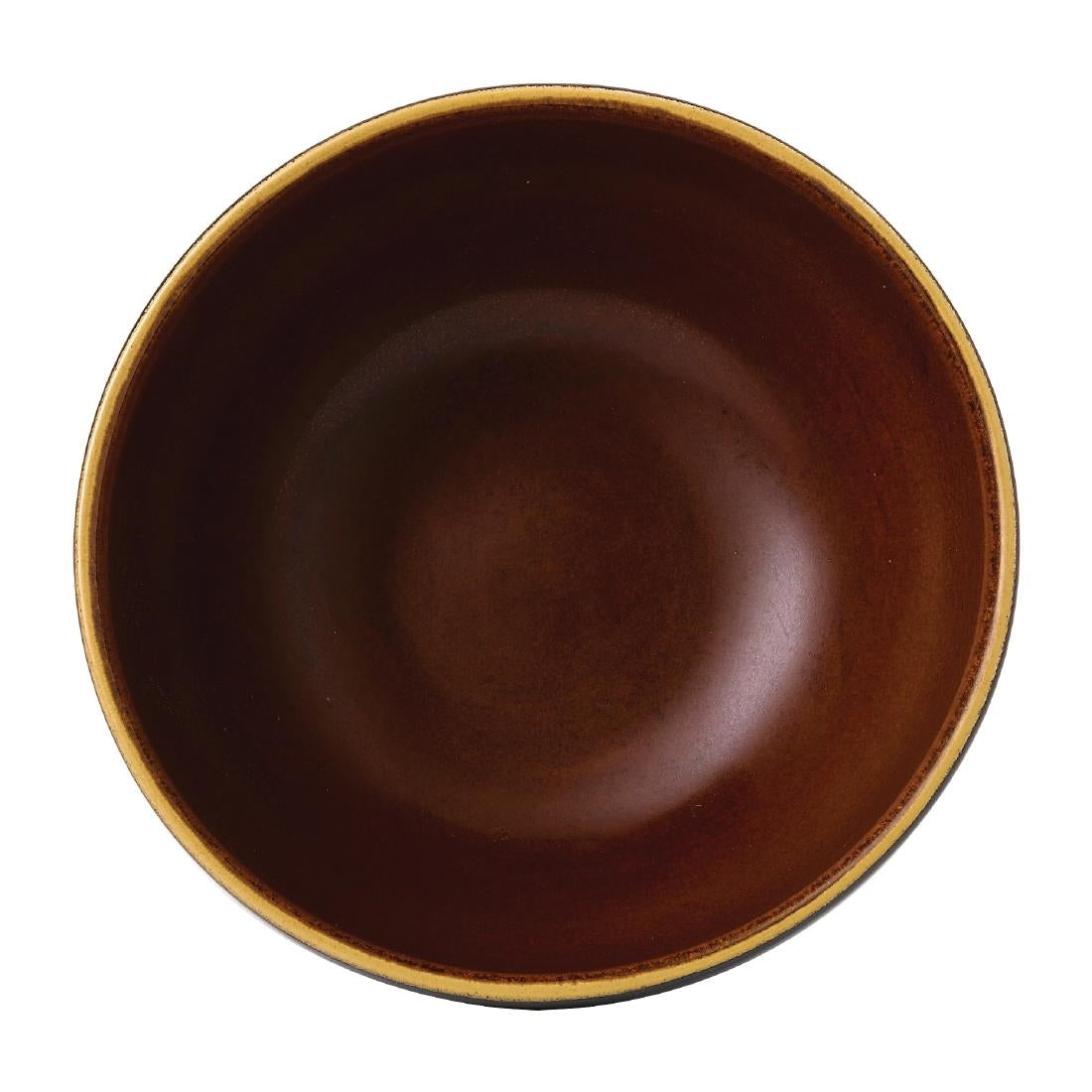 Churchill Super Vitrified Nourish Tokyo Black Deep Bowls 155mm (6 Pack)
