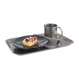APS Vintage Stainless Steel Serving Tray 380(L)x265(W)mm