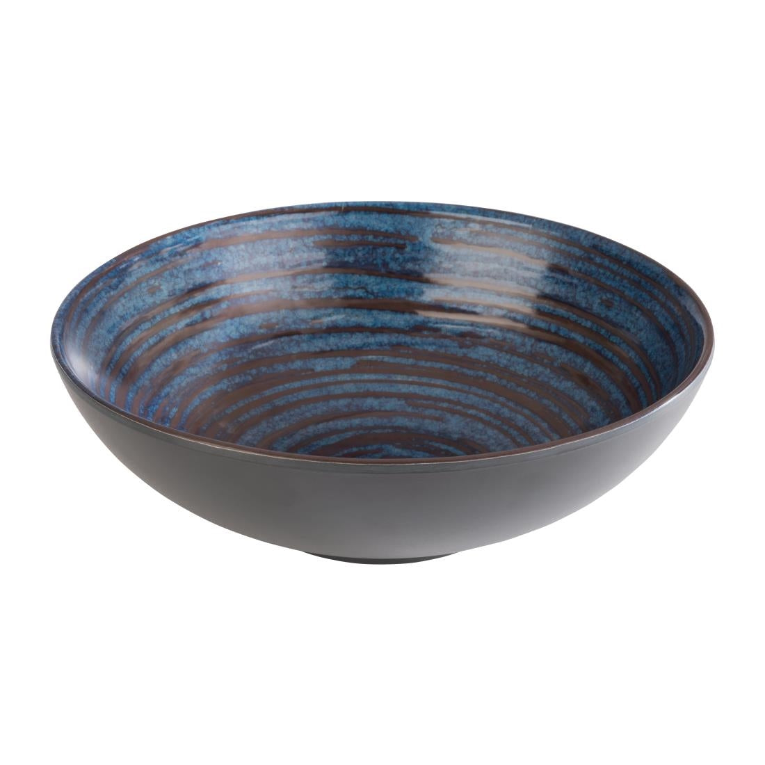 APS Loops Blue Melamine Deep Bowl 290mm