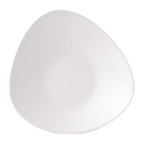 Churchill Melamine Lotus Dishes White 350mm (4 Pack)