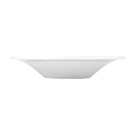 Churchill Art de Cuisine Menu Porcelain Rimmed Soup Bowls 228mm (6 Pack)
