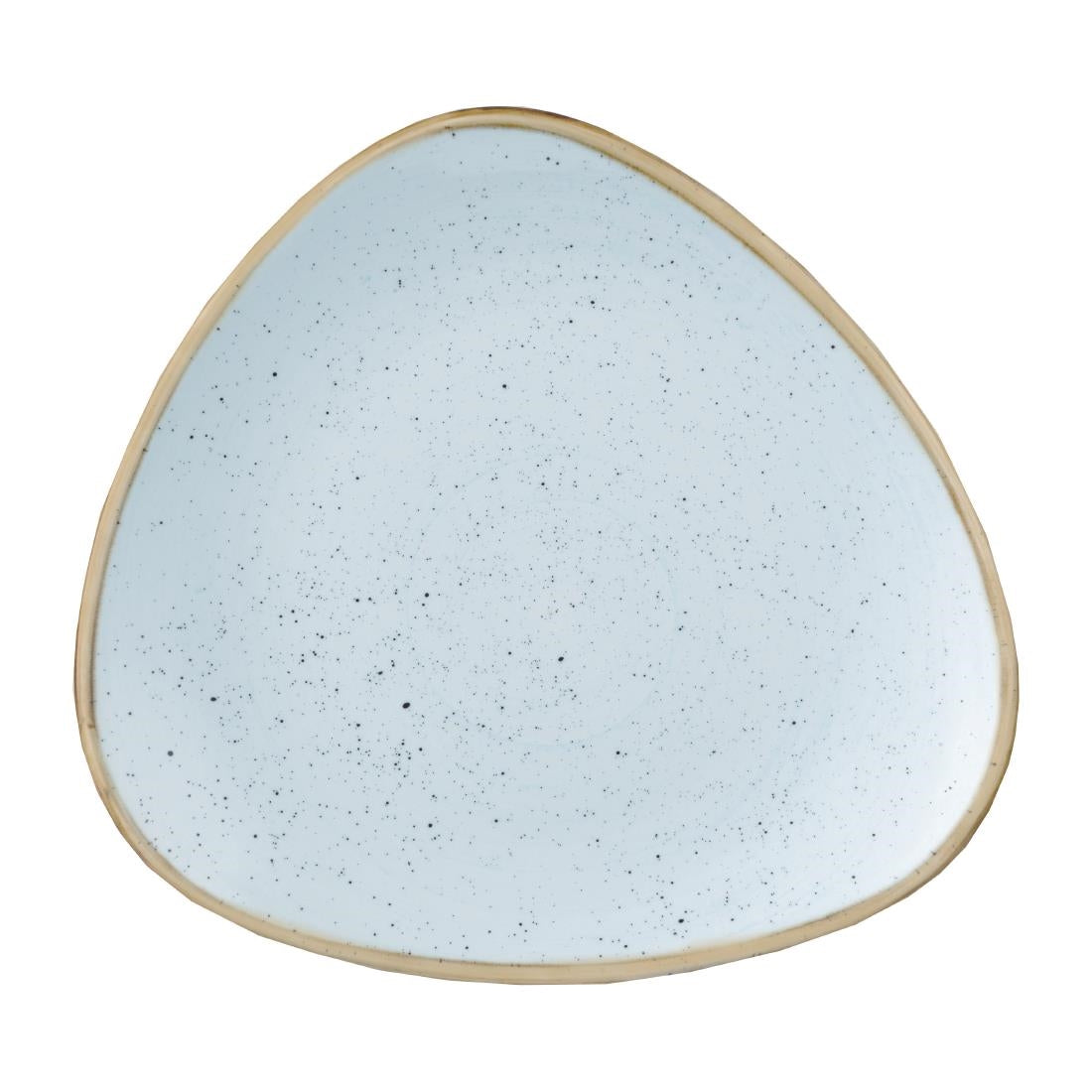 Churchill Stonecast Lotus Plates Duck Egg Blue 245mm (12 Pack)