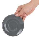 Olympia Cafe Charcoal Saucers 131mm (12 Pack)