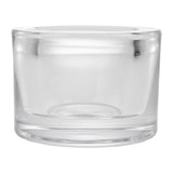 Utopia Chunky Clear Tealight Holders (12 Pack)