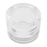 Utopia Chunky Clear Tealight Holders (12 Pack)
