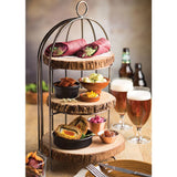 Utopia Birdcage Plate Stand 440x220mm