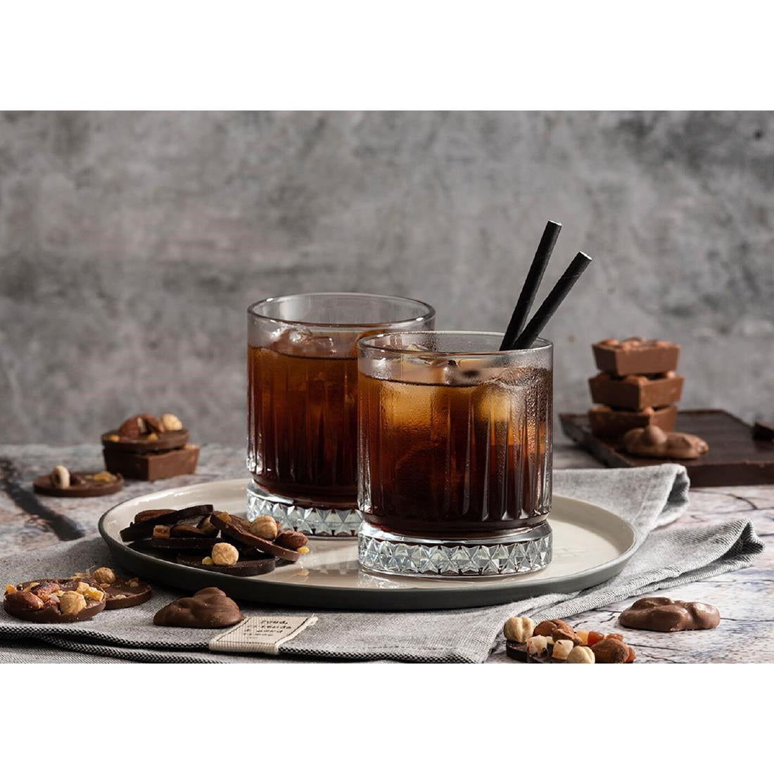 Utopia Elysia Double Old Fashioned Glasses 360ml (12 pack)