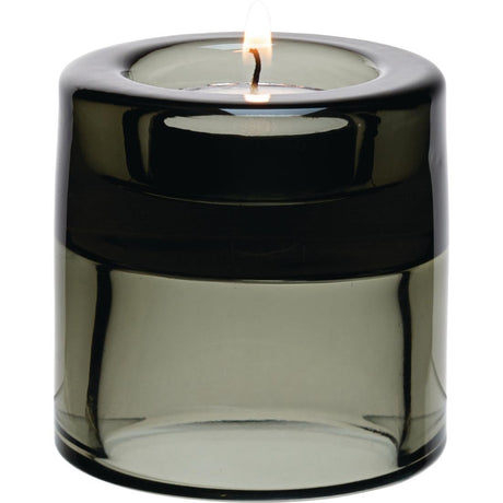 Utopia Black Double Ended Tealight Holders 70mm (12 Pack)