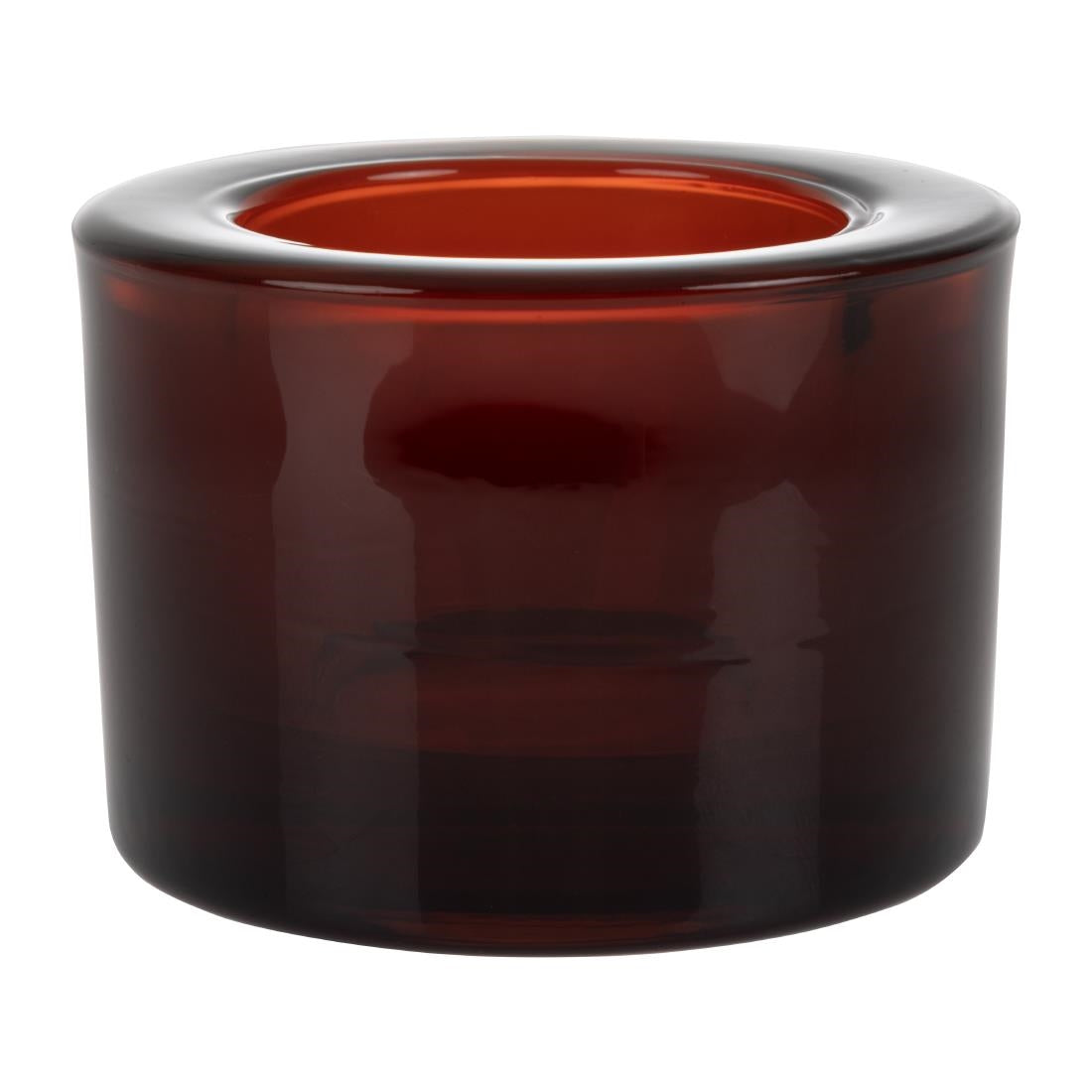 Utopia Chunky Red Tealight Holders (12 Pack)