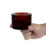 Utopia Chunky Red Tealight Holders (12 Pack)
