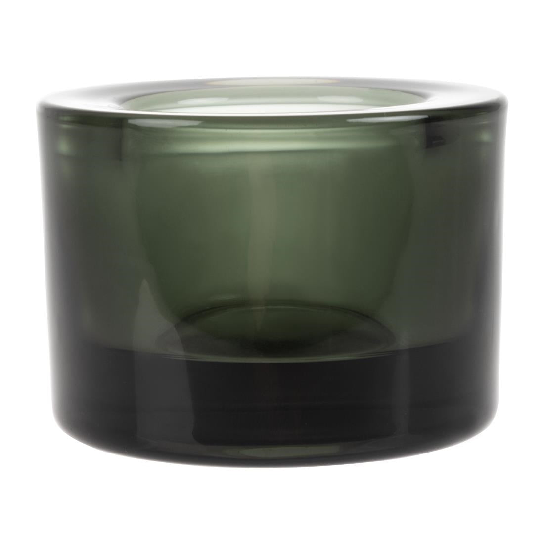 Utopia Chunky Black Tealight Holders (12 Pack)