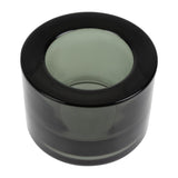 Utopia Chunky Black Tealight Holders (12 Pack)