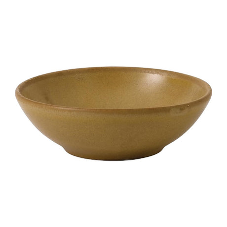 Churchill Super Vitrified Nourish Petra Sand Shallow Bowls 7oz (12 Pack)