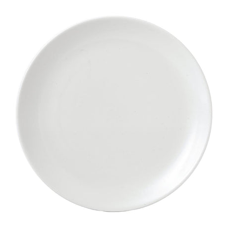 Churchill Vellum Coupe Plates White 165mm (12 Pack)
