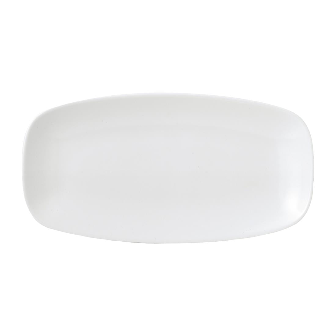 Churchill Vellum Chefs' Oblong Plates No. 3 White 298x153mm (12 Pack)