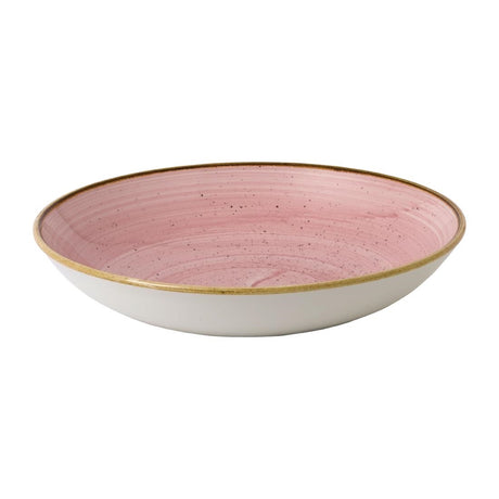Churchill Stonecast Coupe Bowls Petal Pink 40oz (12 Pack)