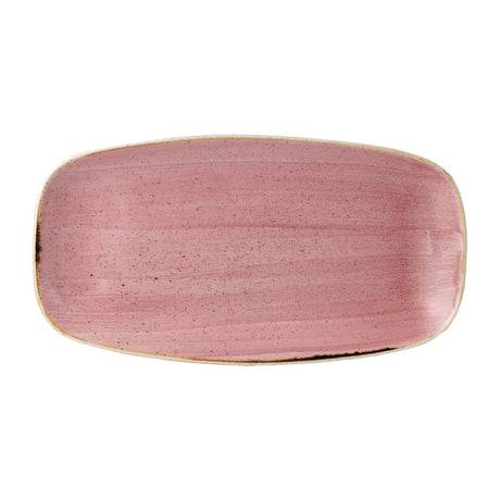 Churchill Stonecast Oblong Plates No. 4 Petal Pink 355x189mm (6 Pack)