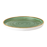 Stonecast Samphire Green Walled Plates 10 1/4 " (6 Pack)