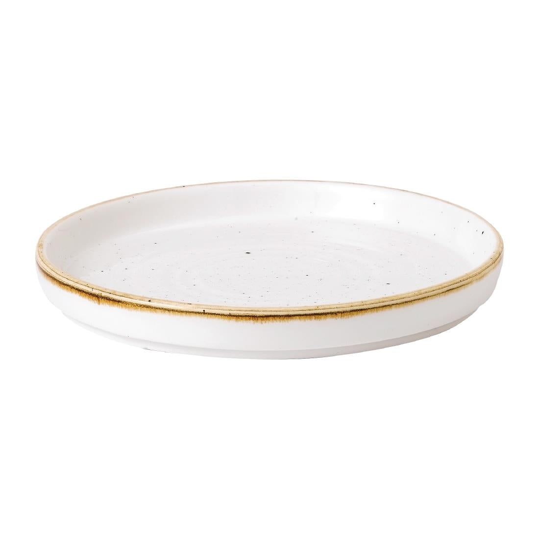 Stonecast Barley White Walled Plates 6 1/8 " (6 Pack)