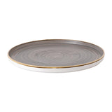 Stonecast Peppercorn Grey Walled Plates 10 3/4 " (6 Pack)