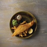 Stonecast Plume Olive Coupe Plates 11 1/4 " (12 Pack)