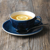 Stonecast Plume Ultramarine Cappuccino Cups 12oz (12 Pack)