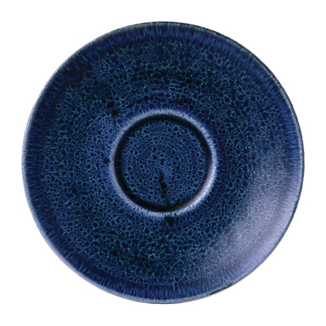 Stonecast Plume Ultramarine Espresso Saucers 4 1/2 " (12 Pack)