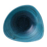 Churchill Stonecast Aqueous Lagoon Triangle Bowls 235mm (12 Pack)