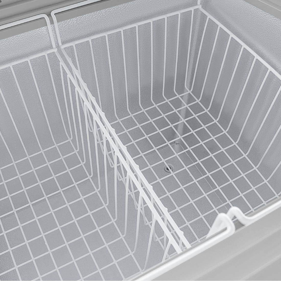 Polar G-Series Display Chest Freezer with Glass Surround 200Ltr