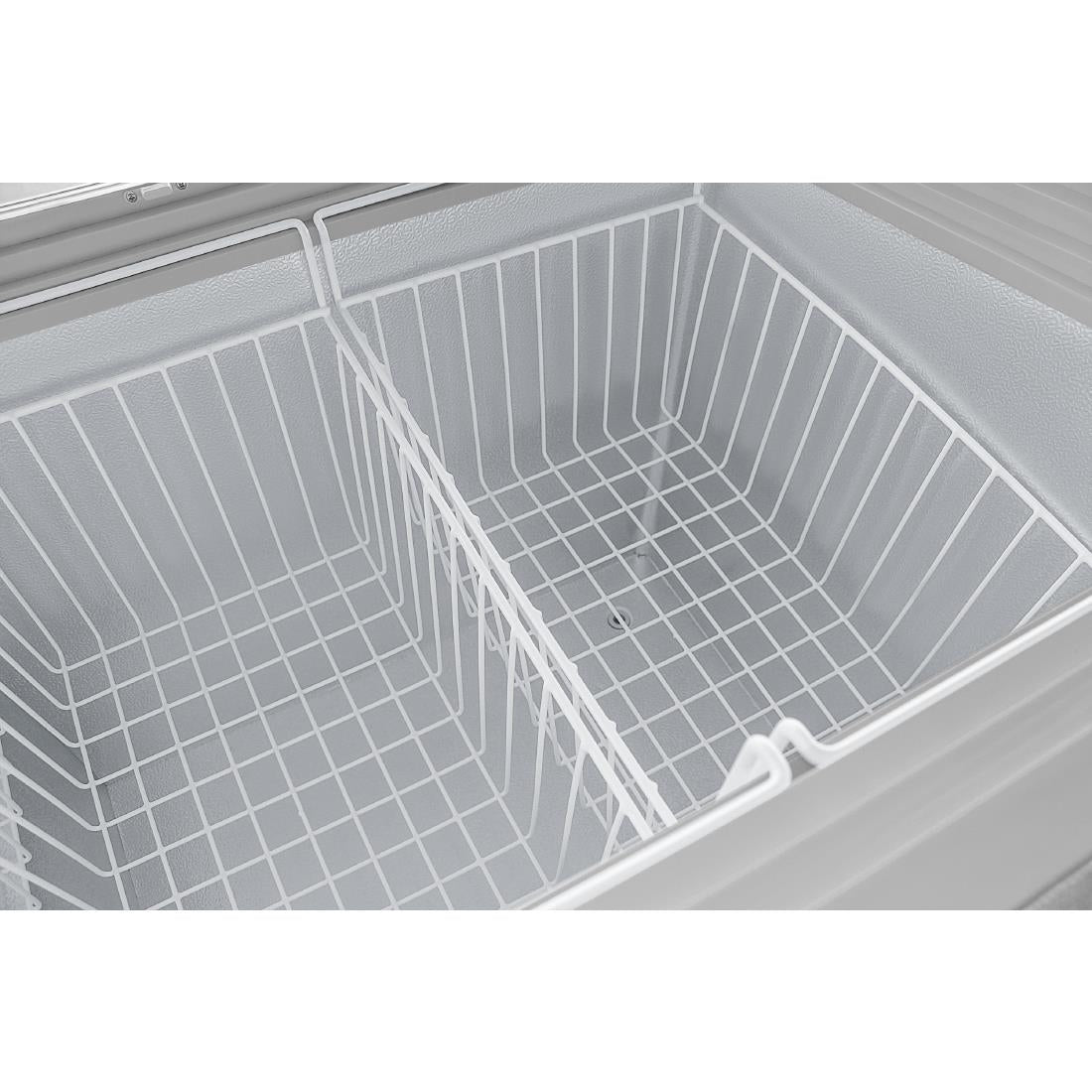 Polar G-Series Display Chest Freezer with Glass Surround 270Ltr