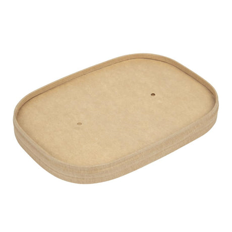 Colpac Stagione Microwavable Paperboard Food Box Lids (300 Pack)