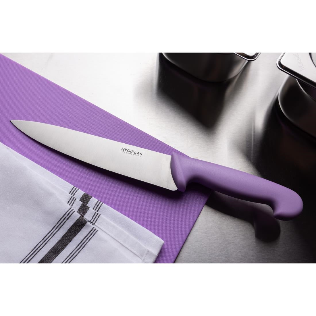 Hygiplas Cooks Knife Purple 21.8cm