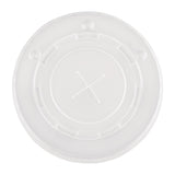 Fiesta Recyclable Polystyrene Lids for 12oz Cold Paper Cups 80mm (1000 Pack)