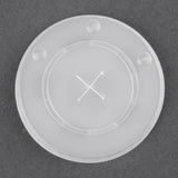 Fiesta Recyclable Polystyrene Lids for 12oz Cold Paper Cups 80mm (1000 Pack)