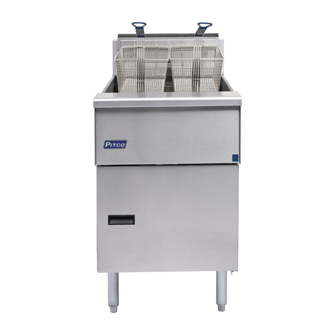 Pitco Single Tank Twin Basket Fryer SE18S-SSTC