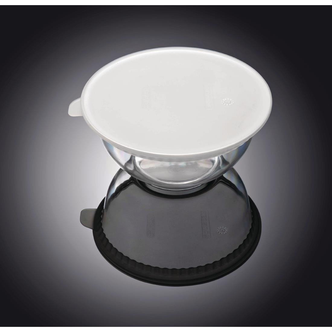 Araven Round Silicone Lid Clear 133mm