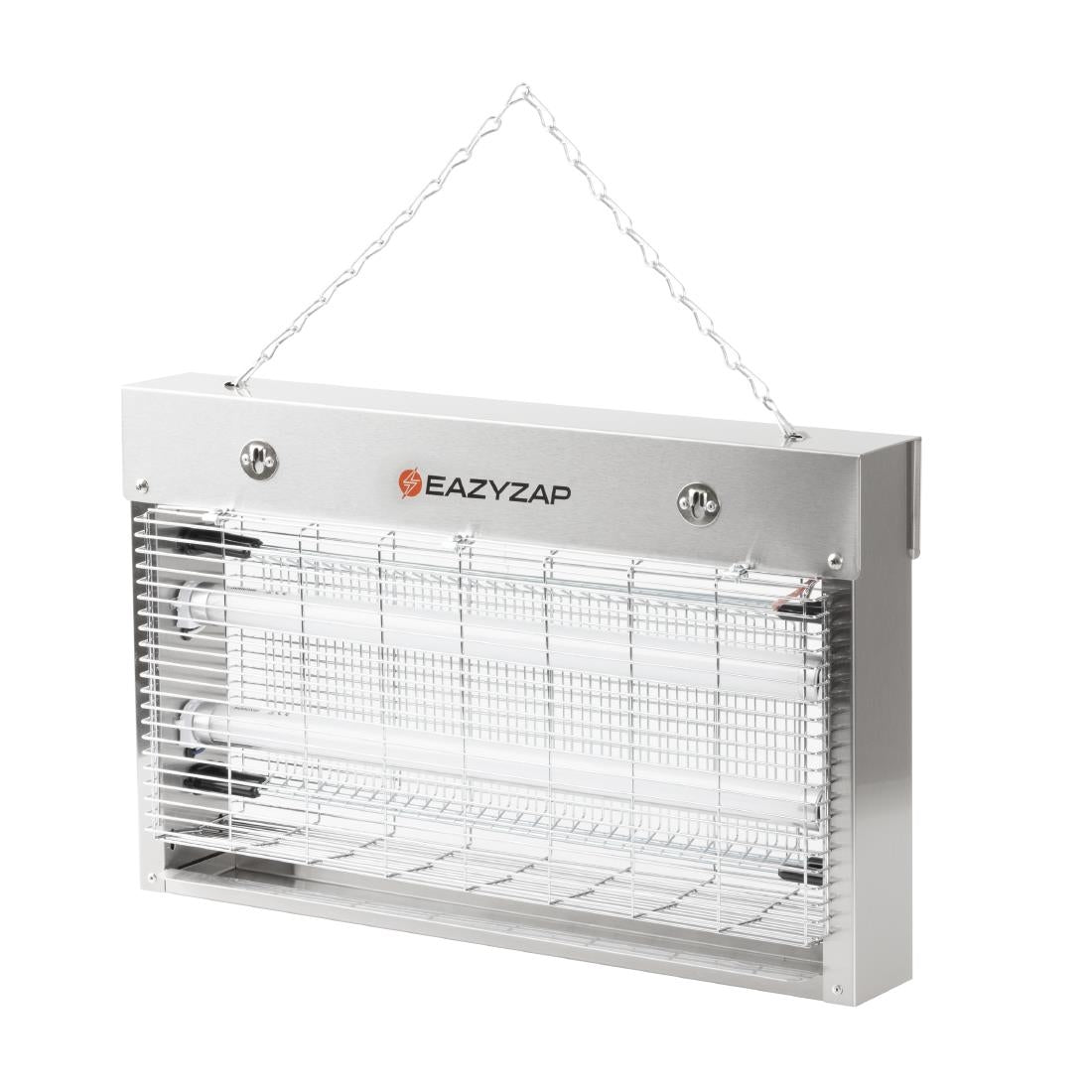 Eazyzap Energy Efficient Stainless Steel LED Fly Killer 100m²