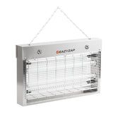 Eazyzap Energy Efficient Stainless Steel LED Fly Killer 100m²