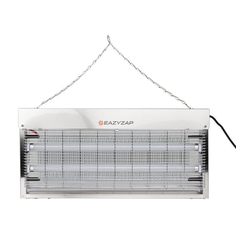 Eazyzap Energy Efficient Stainless Steel LED Fly Killer 150m²