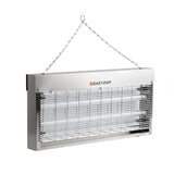 Eazyzap Energy Efficient Stainless Steel LED Fly Killer 150m²
