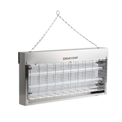 Eazyzap Energy Efficient Stainless Steel LED Fly Killer 150m²